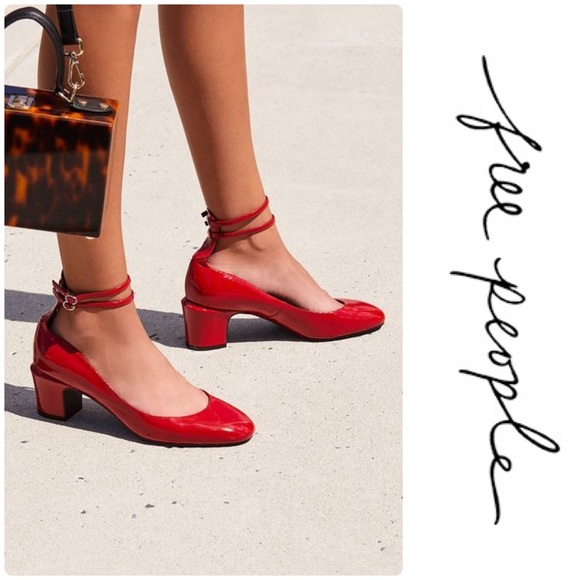 Free People Shoes - Free People Lana Ankle Strap Pump